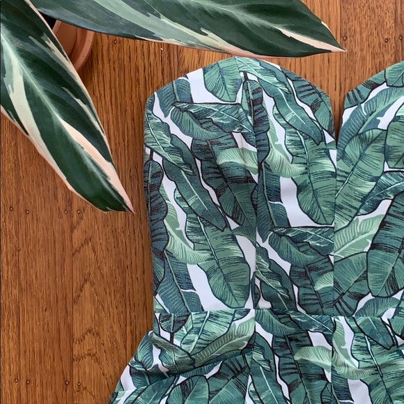 HM palm leaf romper - Picture 4 of 4